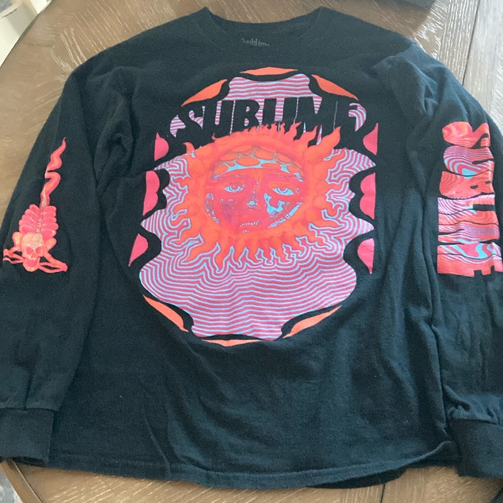 Sublime black long sleeve tee